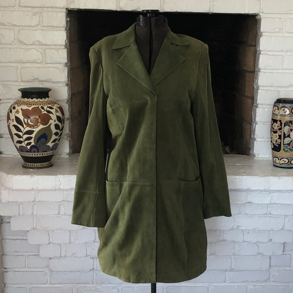Tesori Suede Coat